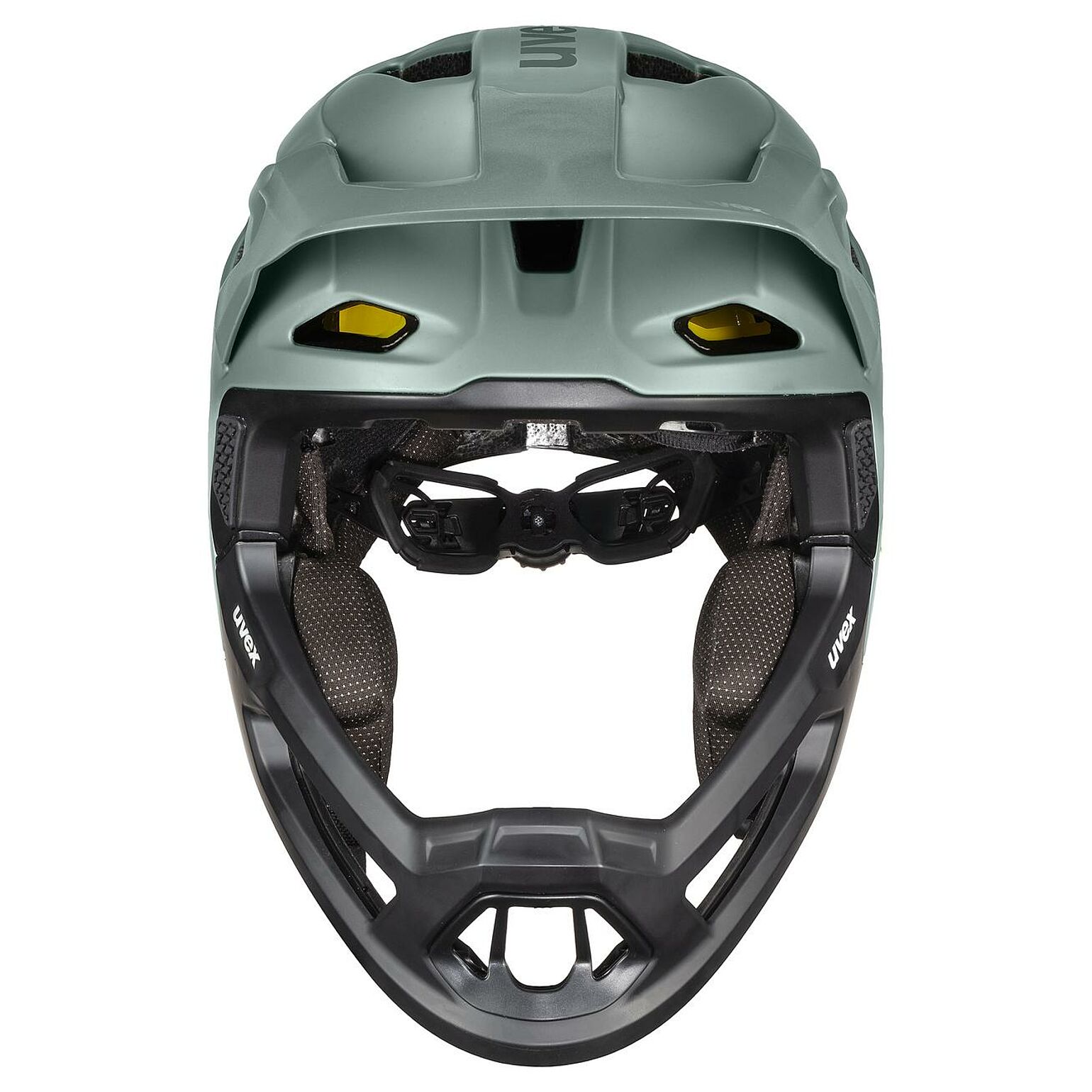 Uvex Revolt MIPS Moss Green-Black Matt